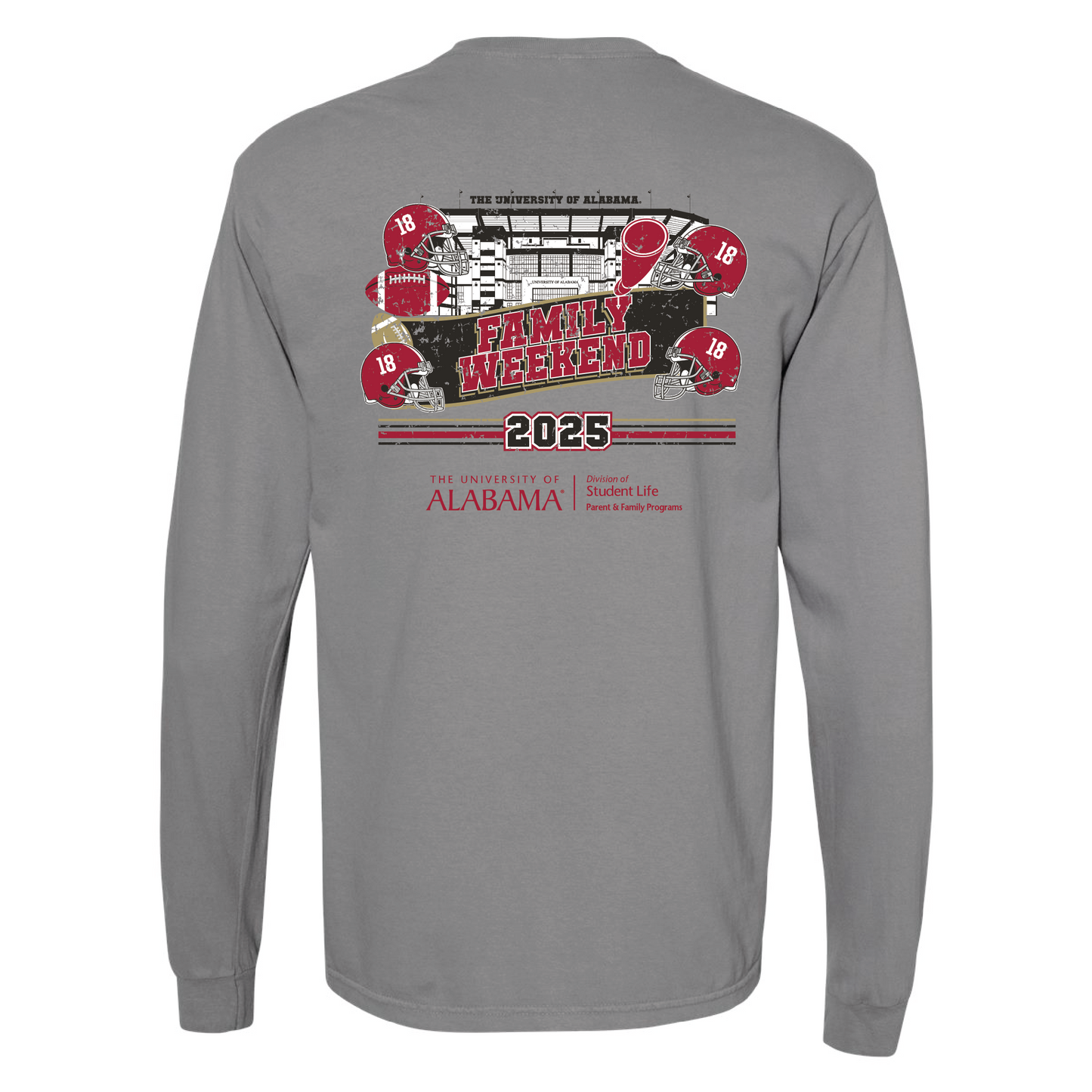 Family Weekend 2025 Comfort Colors Long Sleeve Tee