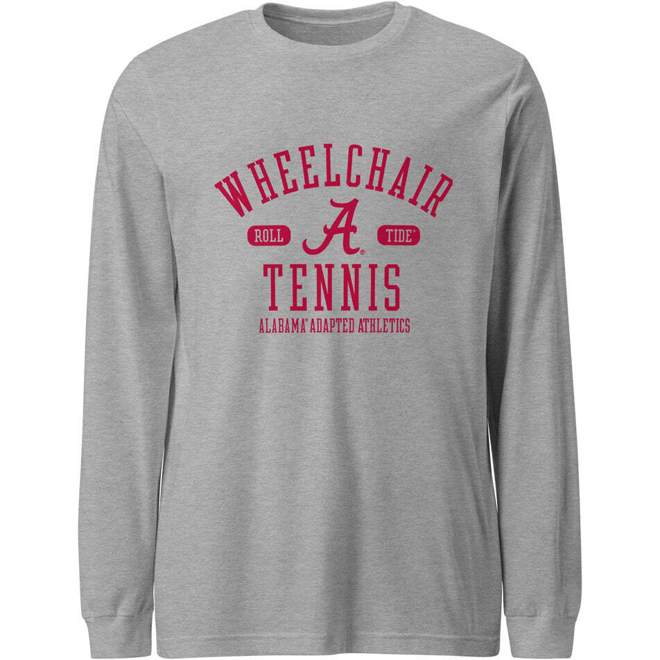 Wheelchair Tennis Retro Arch Long Sleeve Tee