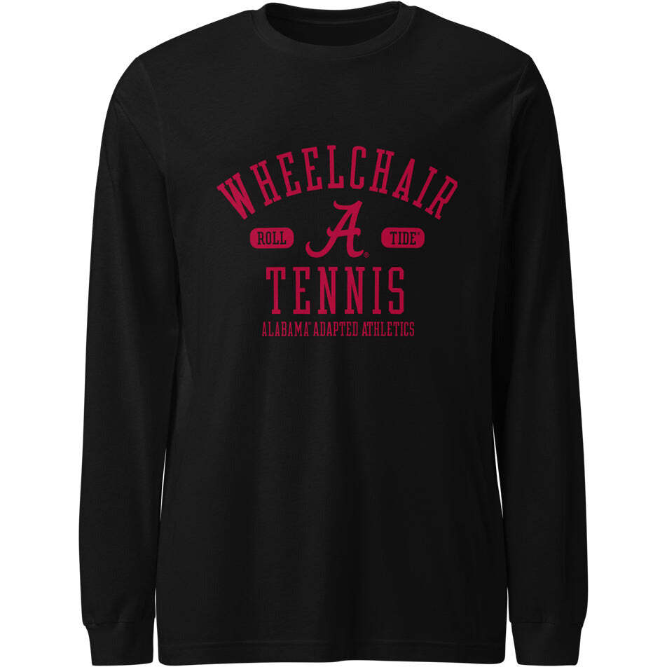 Wheelchair Tennis Retro Arch Long Sleeve Tee