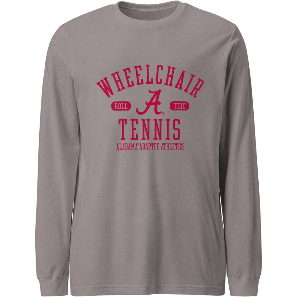 Wheelchair Tennis Retro Arch Long Sleeve Tee